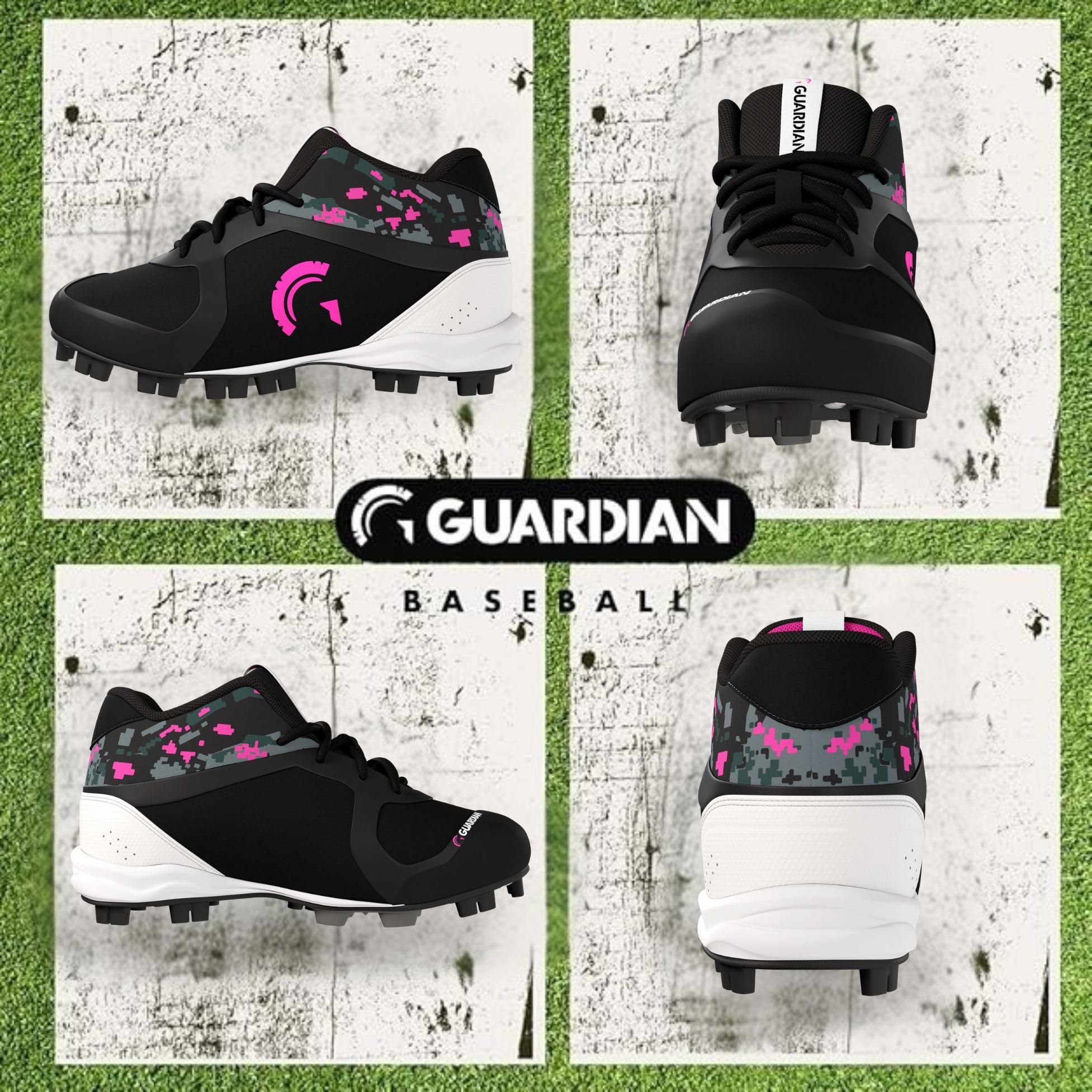 Guardian Baseball and Softball High Top Cleats for Youth Boys and Girls - Image 5