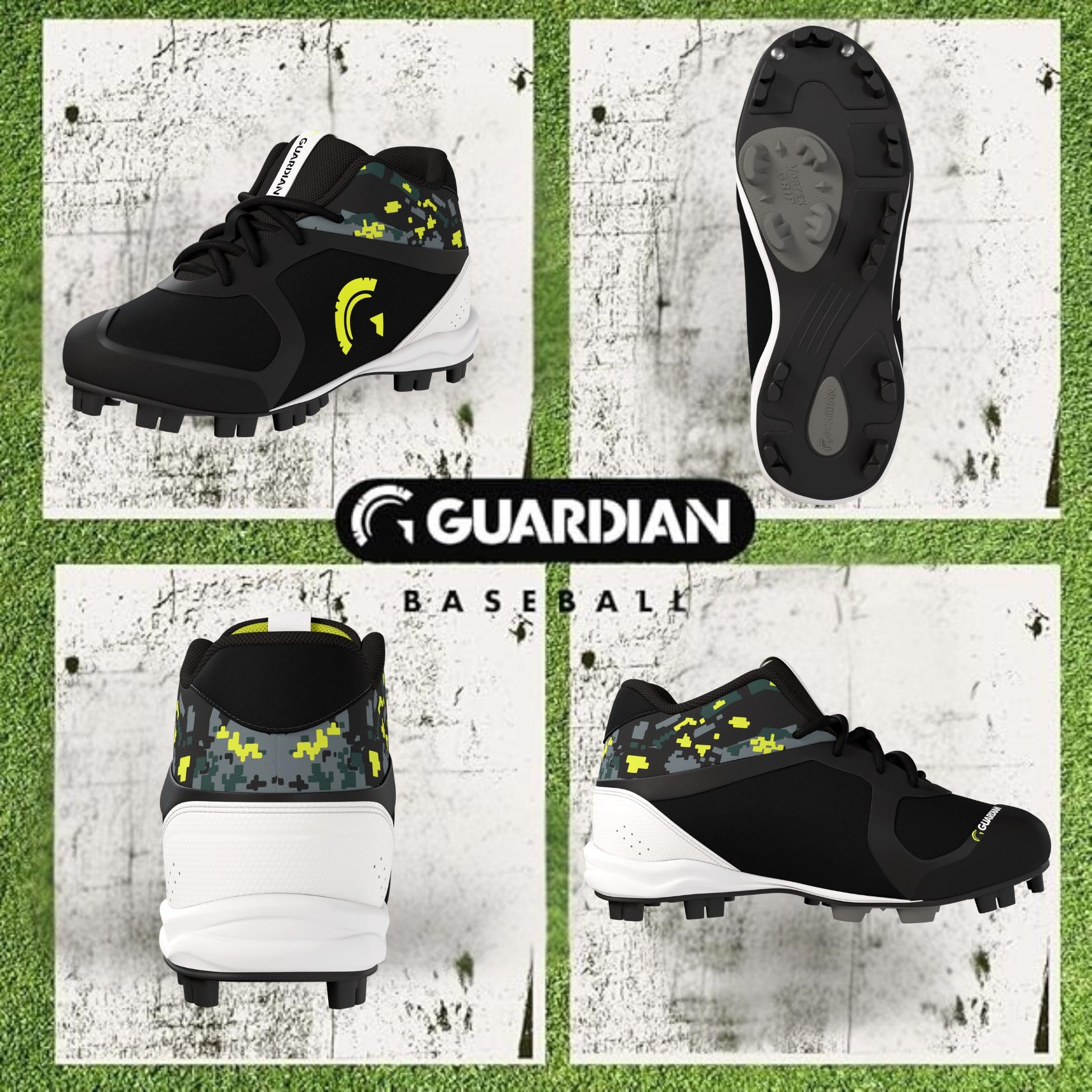 Guardian Baseball and Softball High Top Cleats for Youth Boys and Girls - Image 6