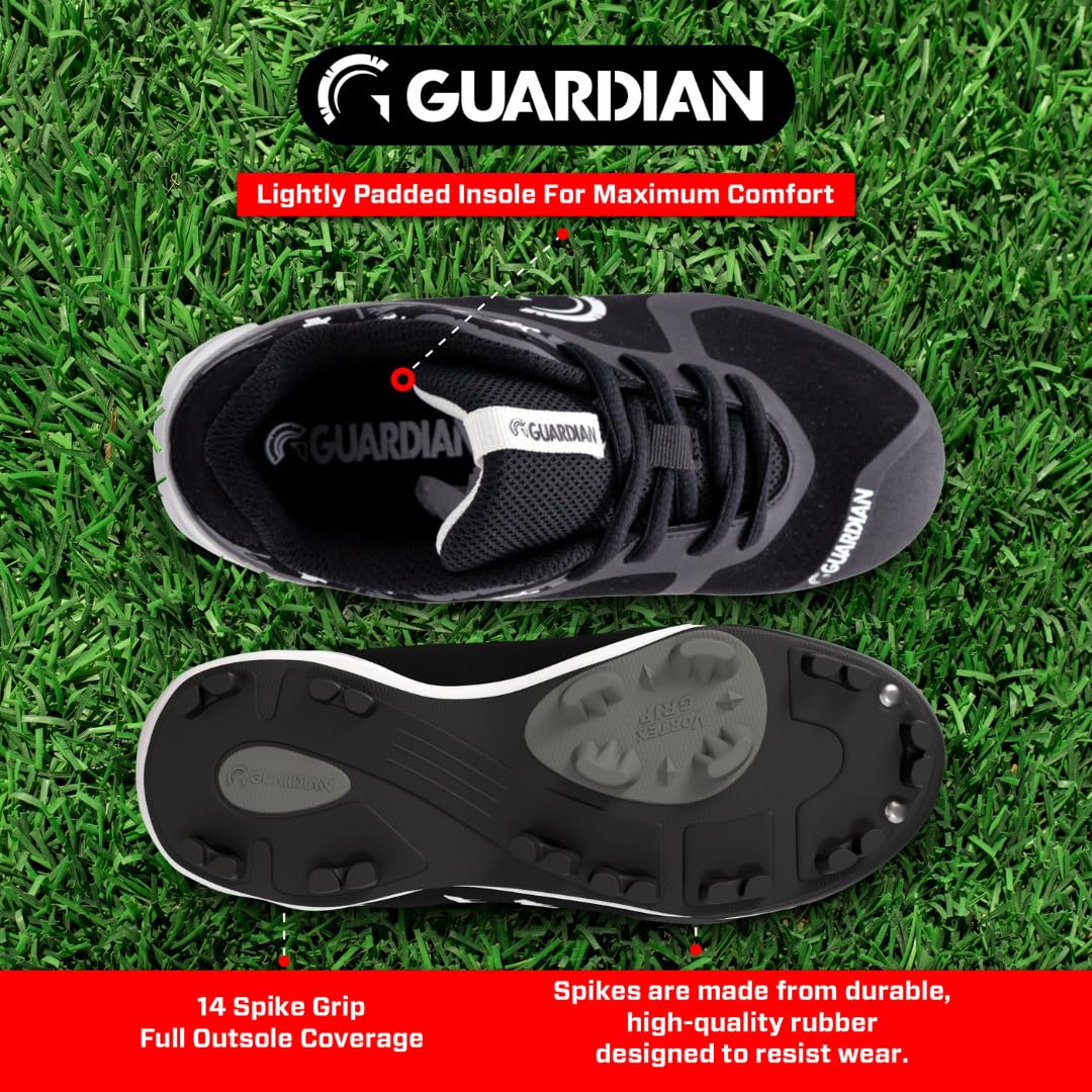 Guardian Baseball and Softball High Top Cleats for Youth Boys and Girls - Image 4