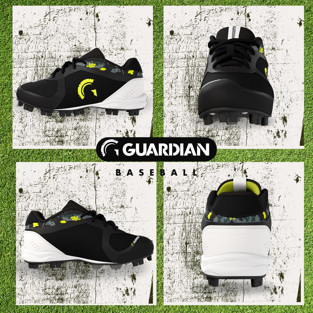 Guardian Baseball and Softball Low Top Cleats for Youth Boys and Girls - Image 5
