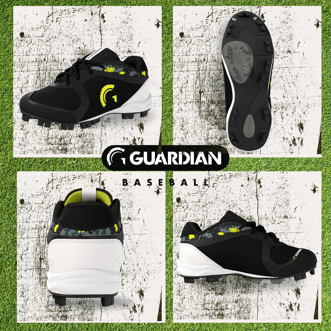 Guardian Baseball and Softball Low Top Cleats for Youth Boys and Girls - Image 6
