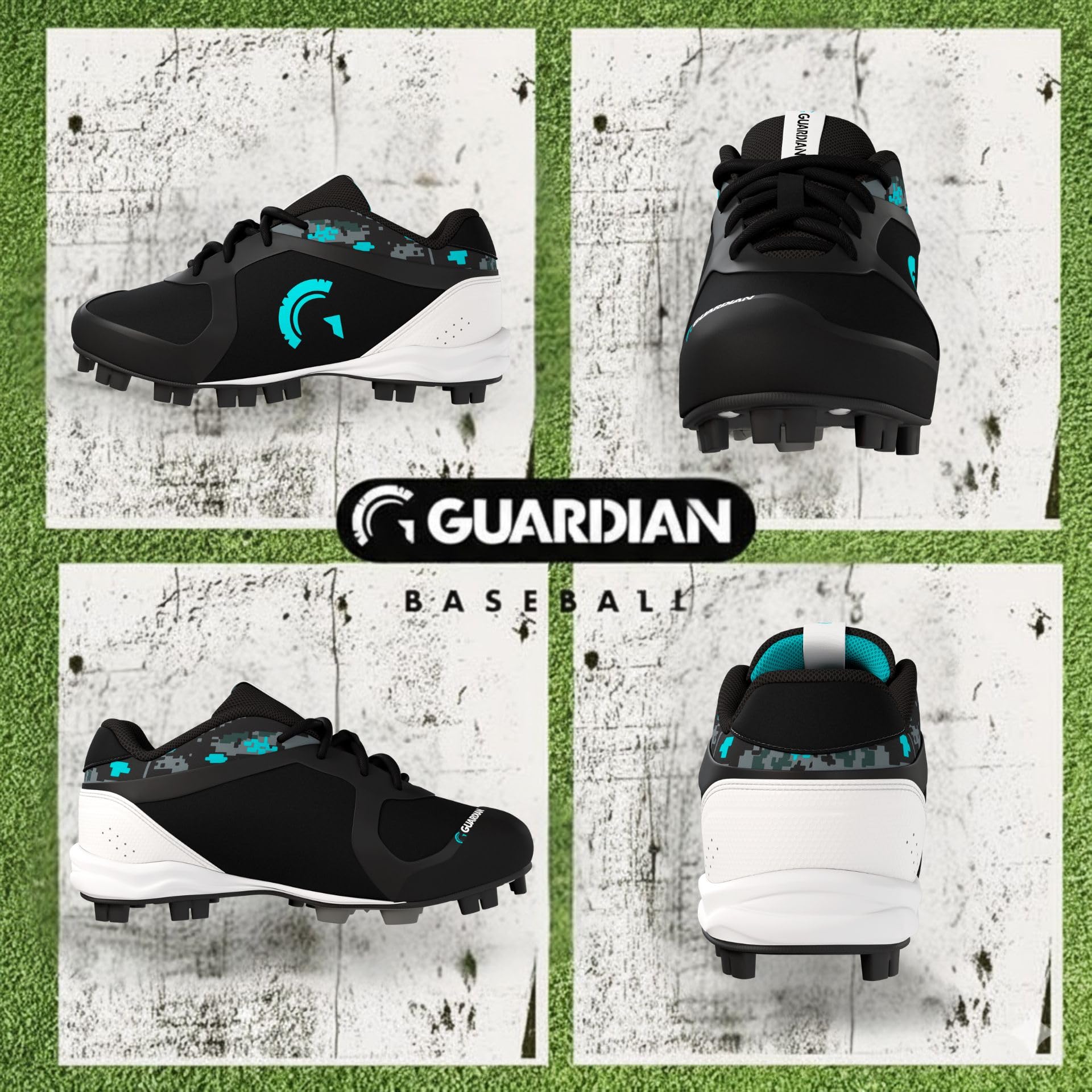 Guardian Baseball and Softball Low Top Cleats for Youth Boys and Girls - Image 5