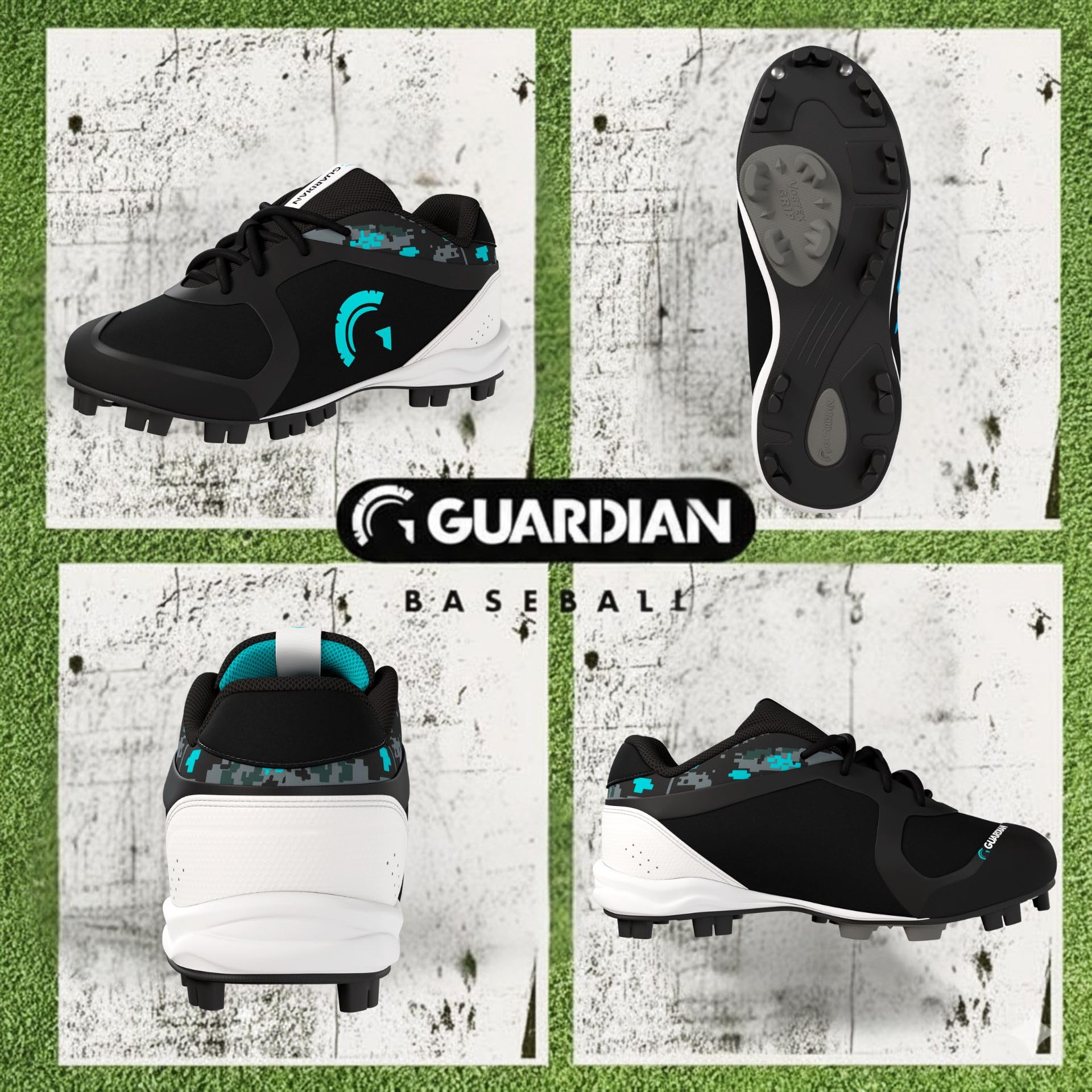 Guardian Baseball and Softball Low Top Cleats for Youth Boys and Girls - Image 6