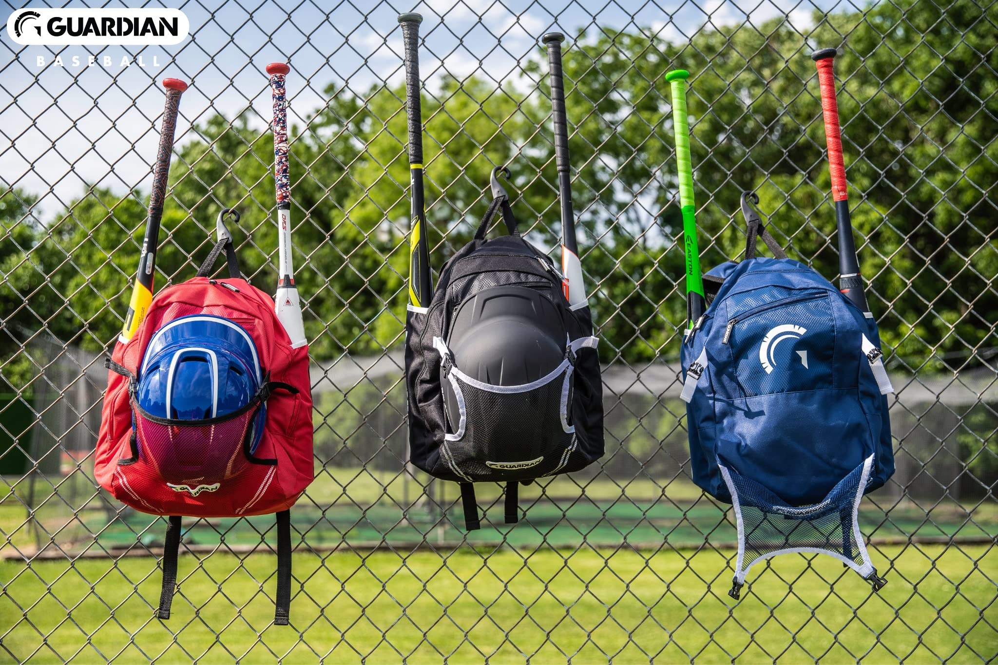Guardian Baseball Backpack for Youth, Softball Bag for Girls, Durable Bat Bags Baseball Youth Boys and Girls, TBall Bag – Includes Hook to Hang on Fence - Image 6