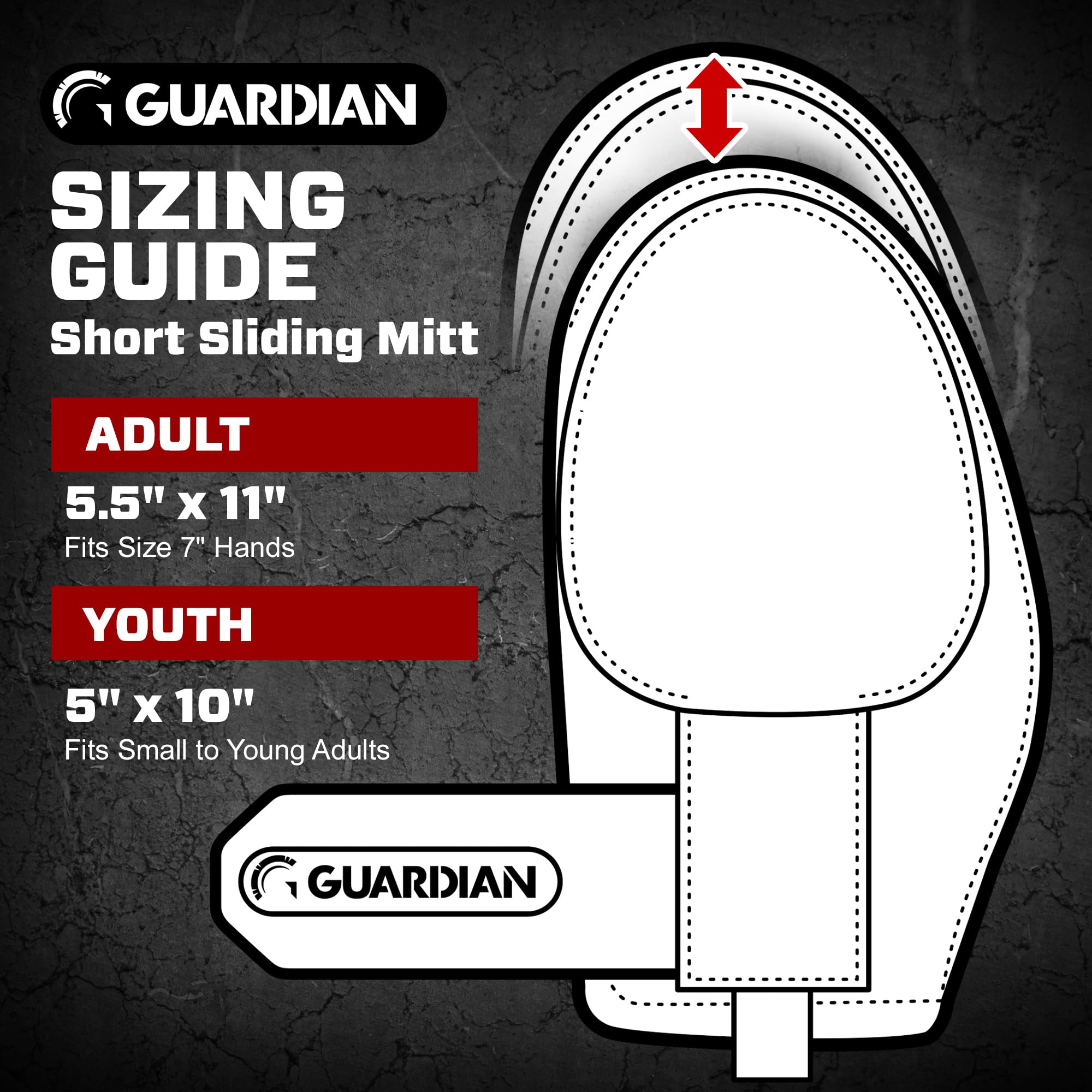 Guardian Baseball Baseball Sliding Mitt for Adult – Patent-Pending Quick Strap Design for 1-Second On/Off – Compact, Protective, and Flexible Mitt for Baseball & Softball Players - Image 7