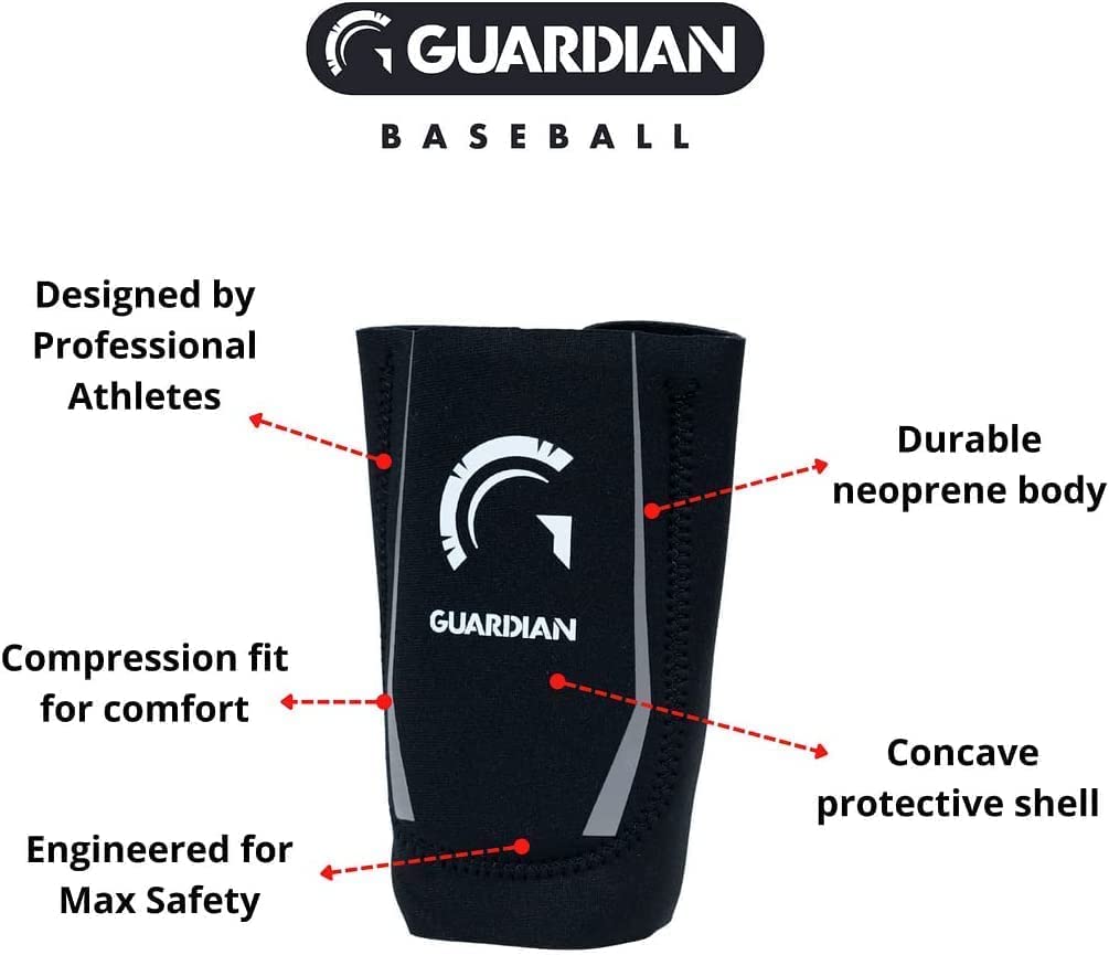 Guardian Baseball Wrist Guard - Arm Guard Protector for Baseball and Softball Players - Adult and Youth Sizes - Image 3