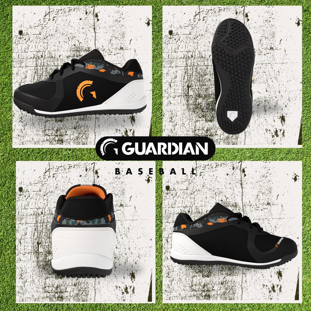 Guardian Bolt Youth Baseball Turf Shoes - Baseball Cleats for Boys and Girls Softball Shoes - Lightweight - Supportive - Comfortable Design - Image 6