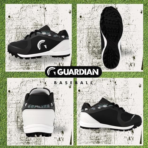 Guardian Bolt Youth Baseball Turf Shoes - Baseball Cleats for Boys and Girls Softball Shoes - Lightweight - Supportive - Comfortable Design - Image 6