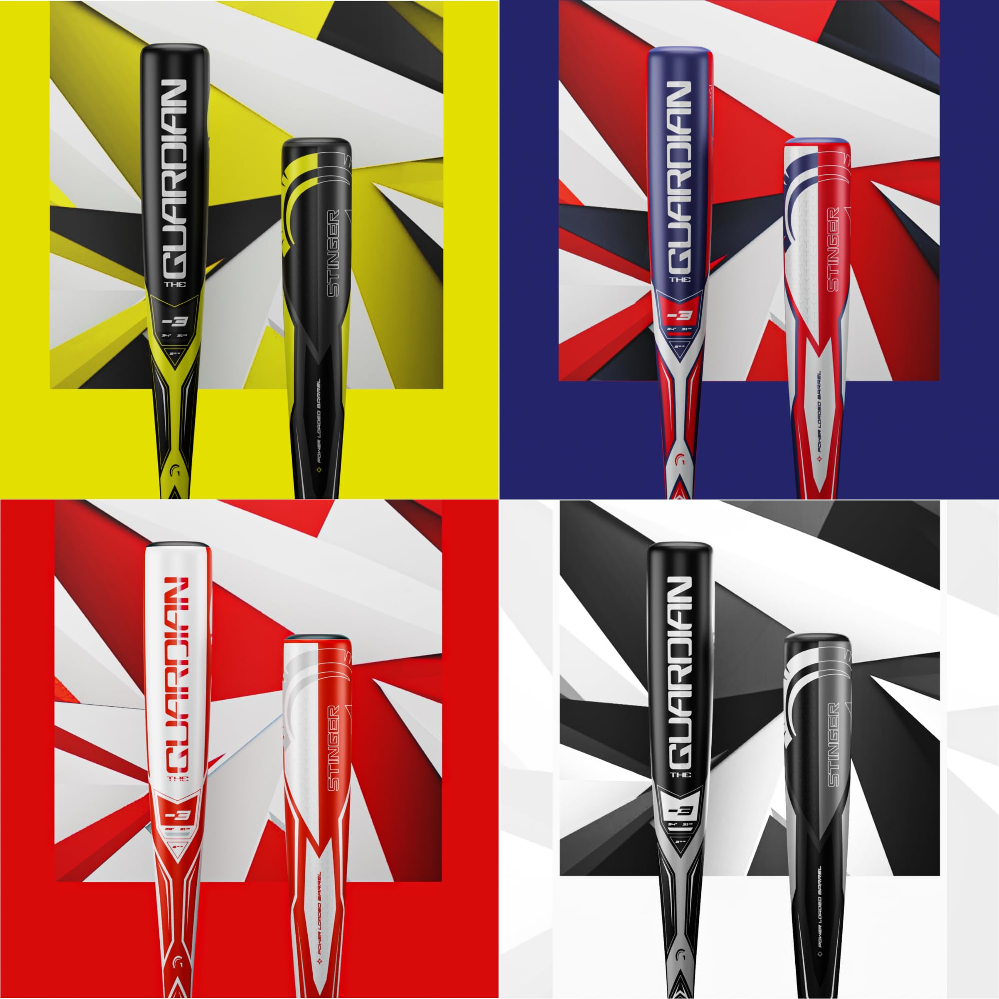 Guardian X Stinger BBCOR Baseball Bat -3 Drop - 2 5/8" Barrel - Available in 31” to 34” and 3 Colors - Drop 3 Baseball Bat for Middle School, High School, or College - Image 6